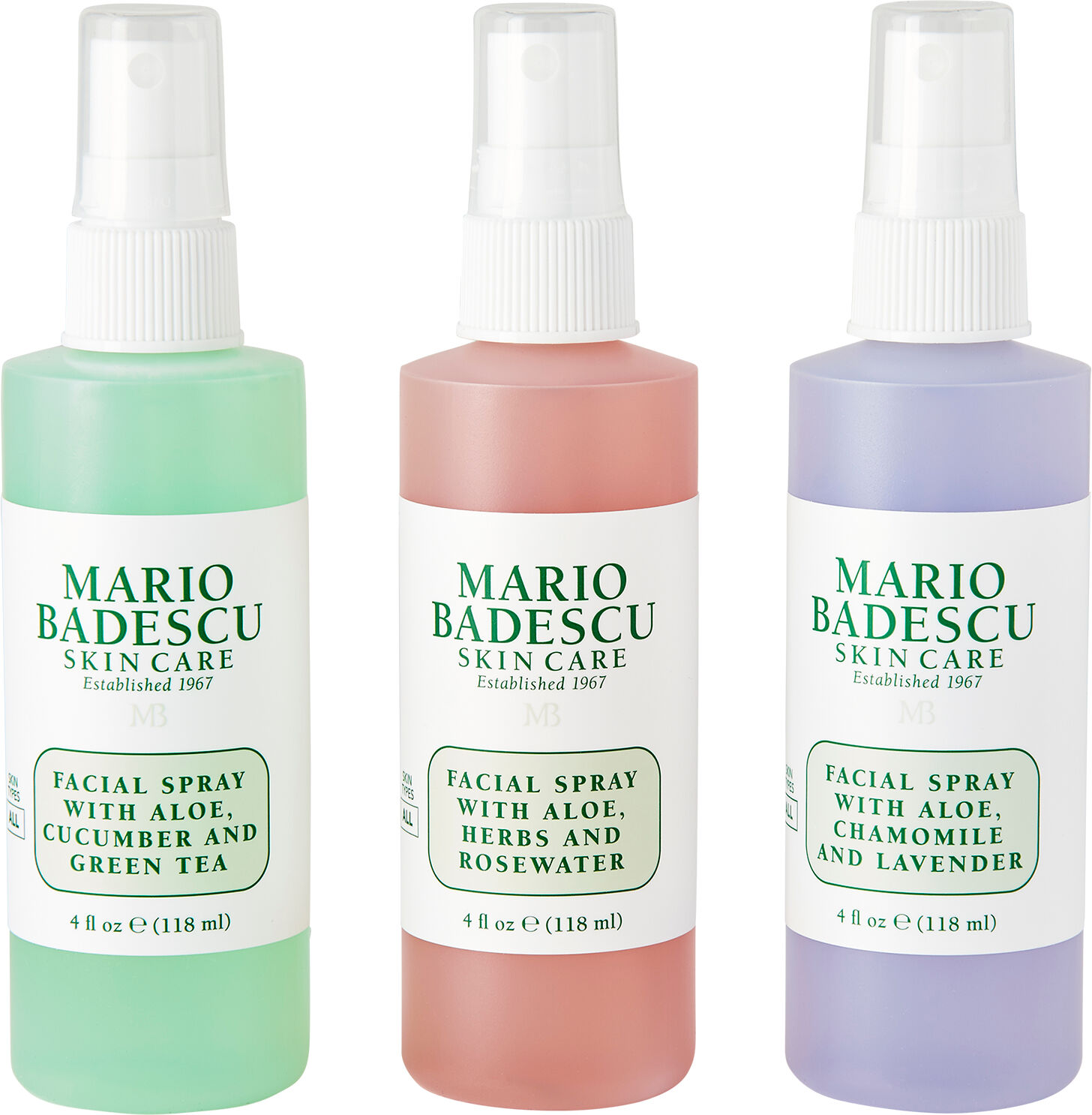 Mario Badescu Spritz.Mist.Glow Set 3  x 118ml