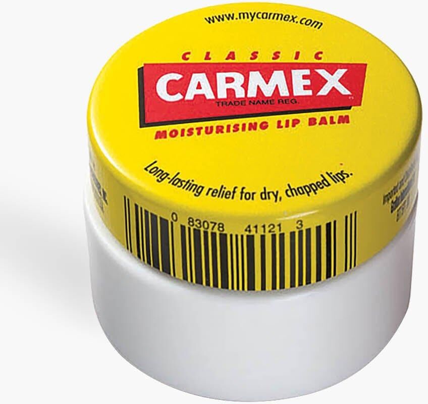 Boohoo Carmex Lip Balm Classic Pot- Yellow  - Size: ONE SIZE