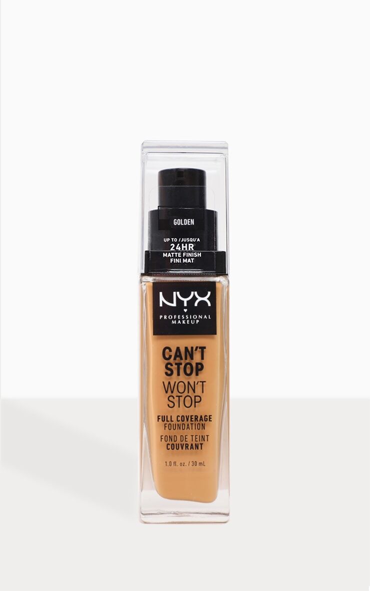 NYX PMU Can't Stop Won't Stop Full Coverage Foundation Golden