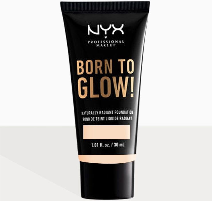 NYX PMU Born To Glow Naturally Radiant Foundation Pale 30ml