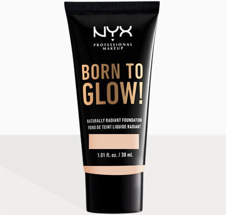 NYX PMU Born To Glow Naturally Radiant Foundation Light 30ml