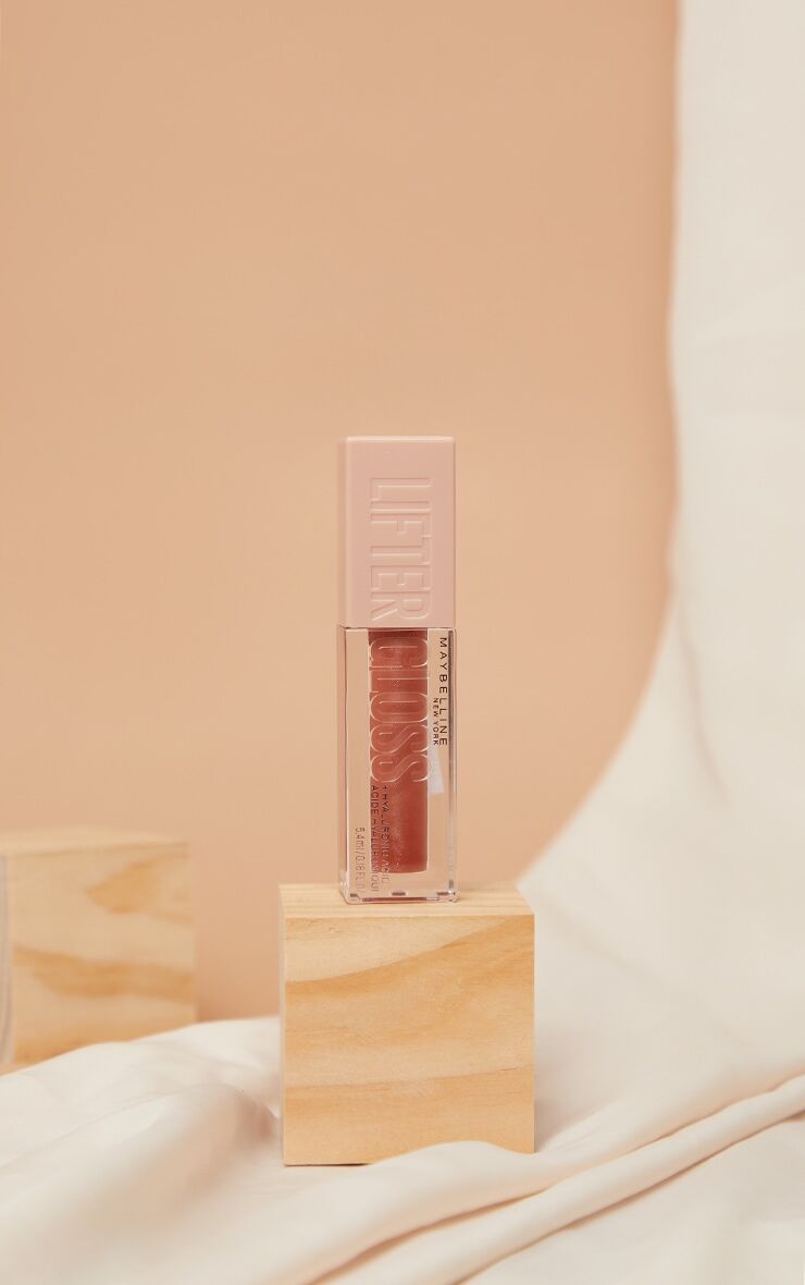 PrettyLittleThing Maybelline Lifter Gloss Plumping Hydrating Lip Gloss 009 Topaz  - Black - Size: One Size