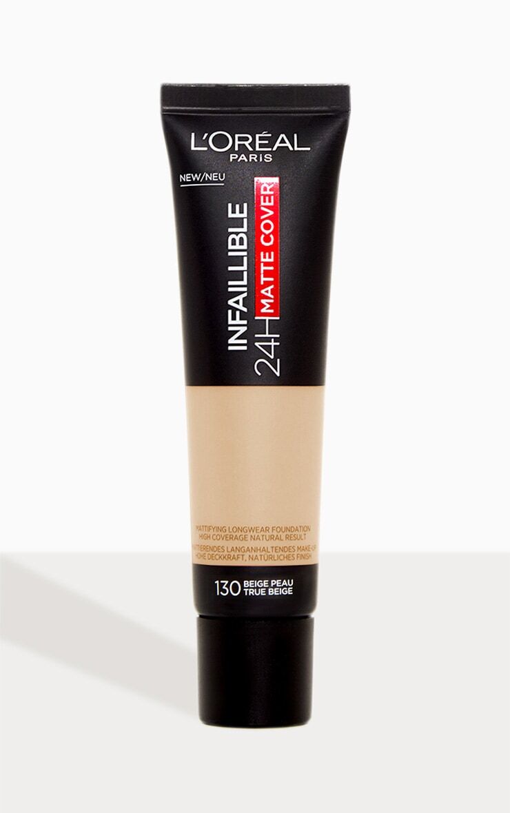 PrettyLittleThing L'Oreal Paris Infallible 24hr Matte Cover Foundation 130 True Beige