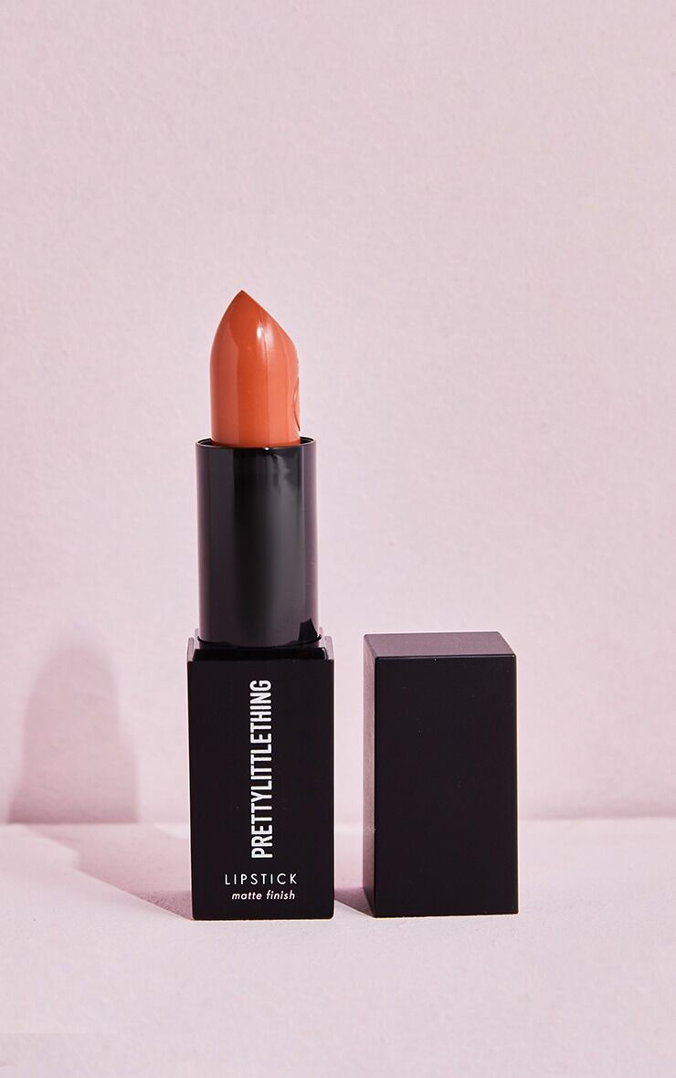 PRETTYLITTLETHING Cream Velvet Lipstick Warm Nude