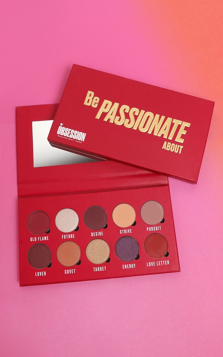 PrettyLittleThing Makeup Obsession Be Passionate About Eyeshadow Palette