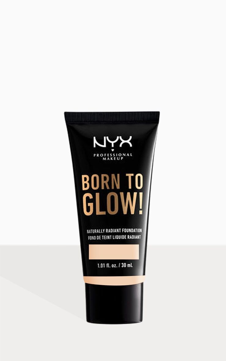 NYX PMU Born To Glow Naturally Radiant Foundation Vanilla 30ml