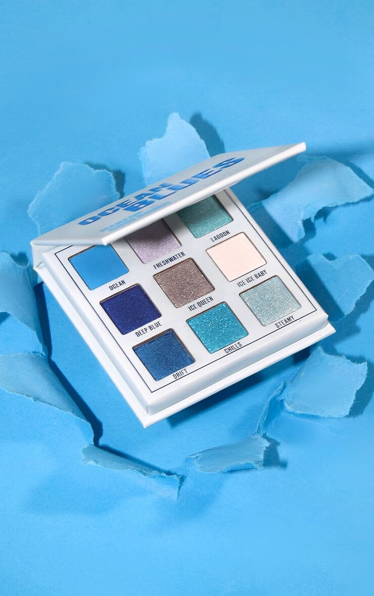 PrettyLittleThing Makeup Obsession Ocean Blues Eyeshadow Palette