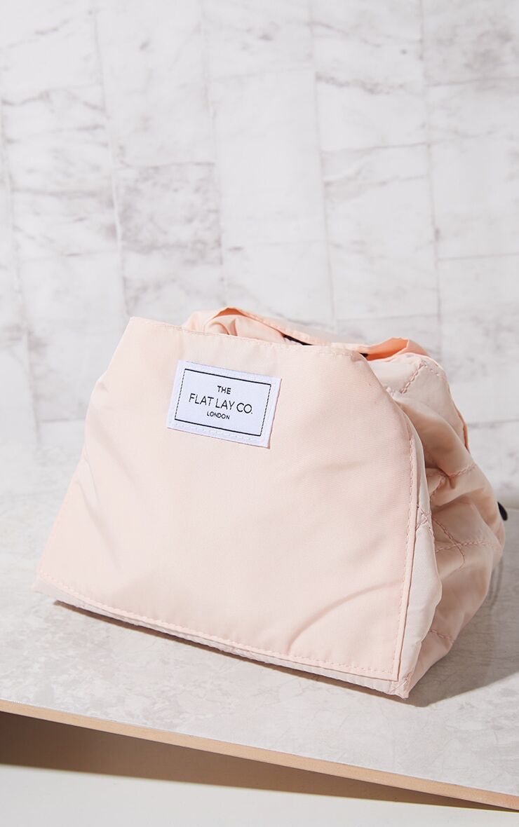 The Flat Lay Co Blush Pink Makeup Bag  - Pink - Size: One Size