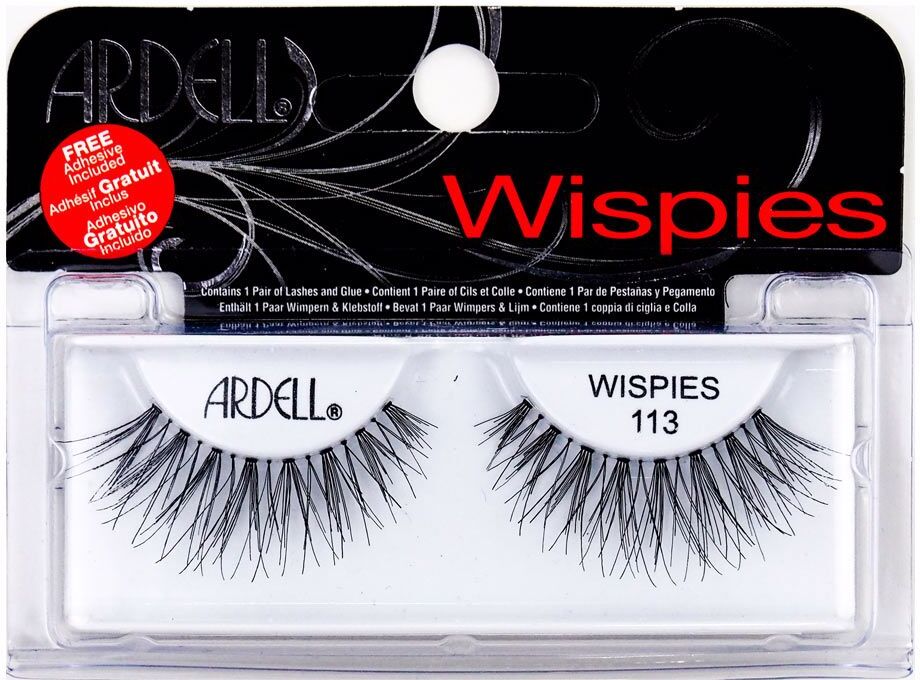 Ardell Wispies eyelashes pocket pack #113-black