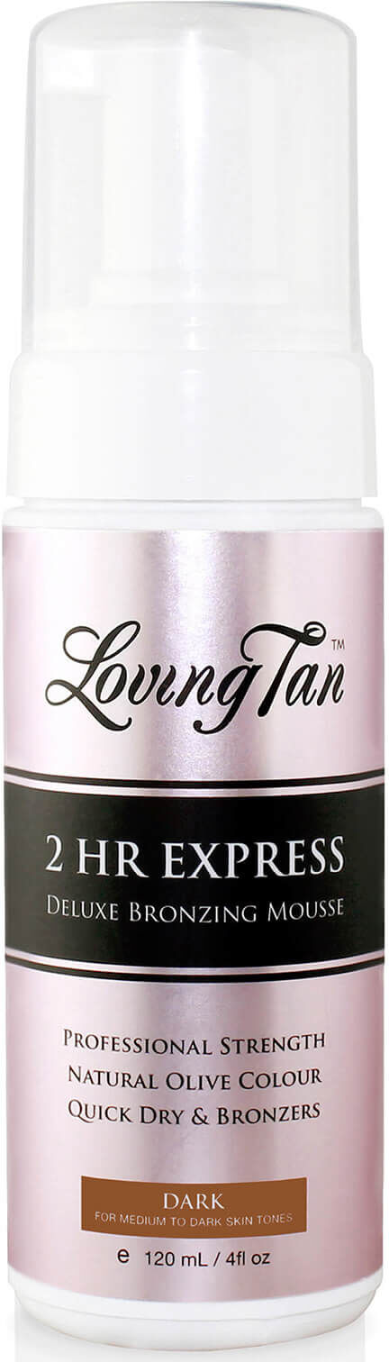 Loving Tan 2 Hour Express Mousse 120ml (Various Shades) - Dark