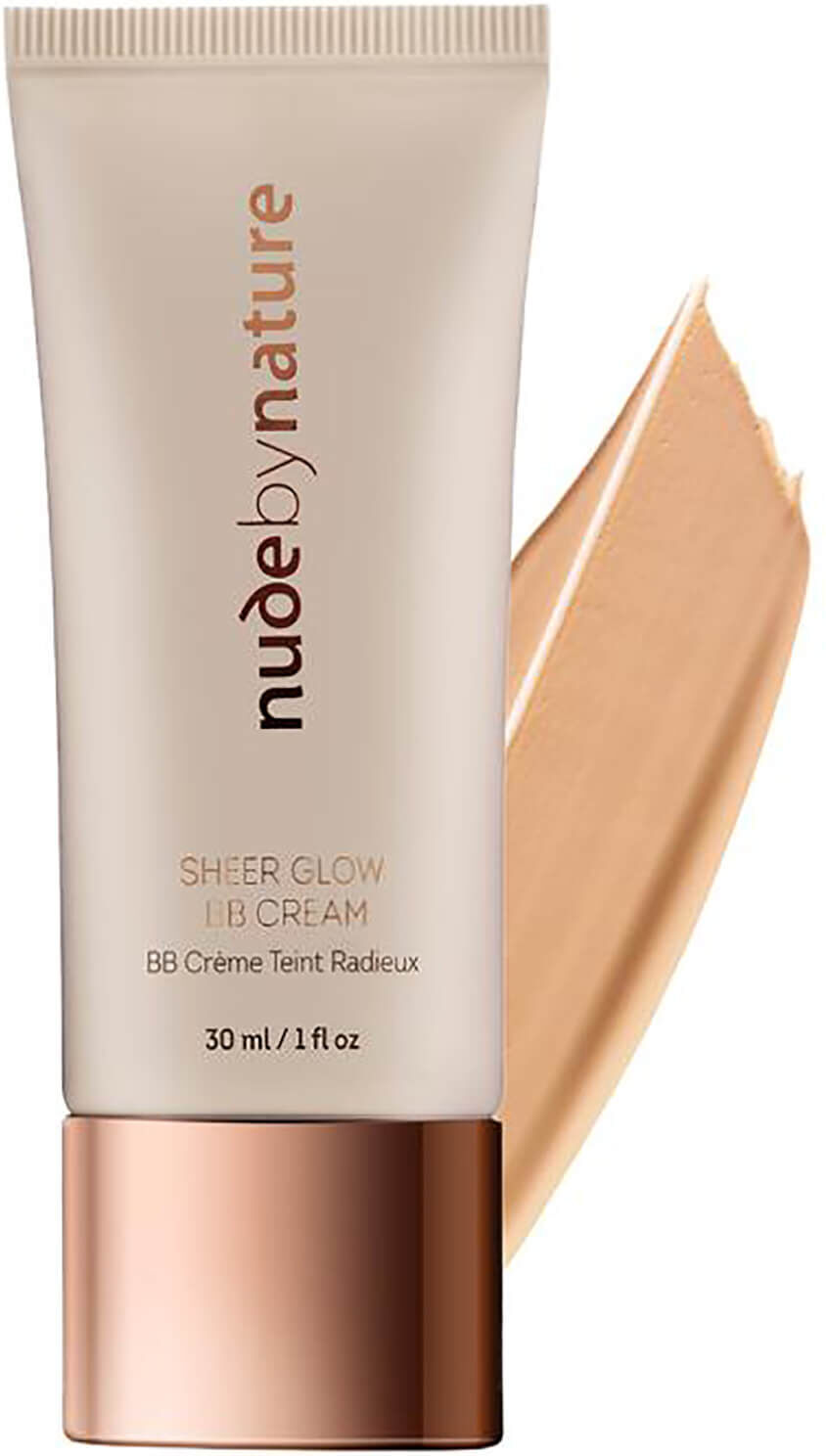 nude by nature Sheer Glow BB Cream - 03 Nude Beige 30ml