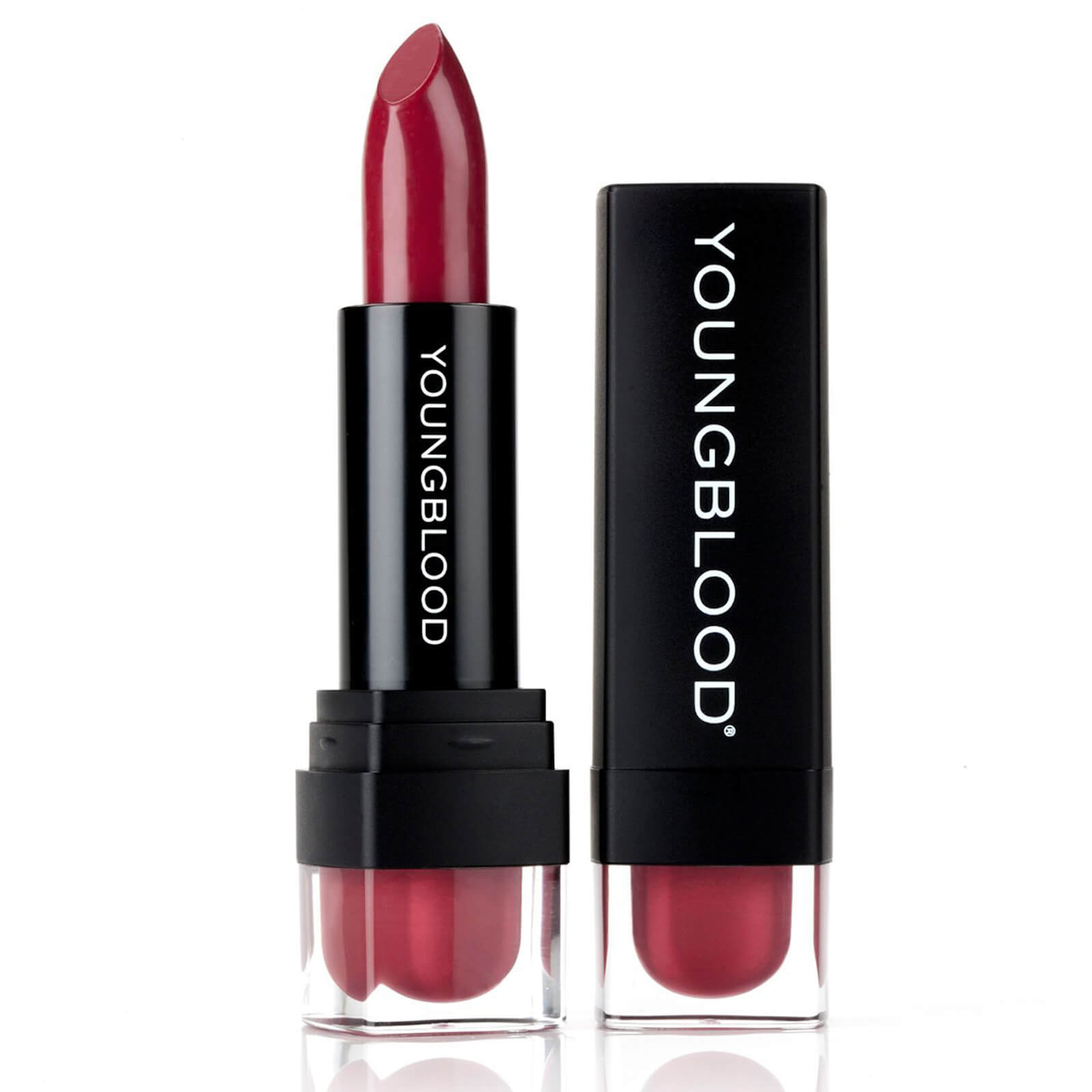 Youngblood Mineral Cosmetics Youngblood Mineral Crème Lipstick 4g (Various Shades) - Kranberry