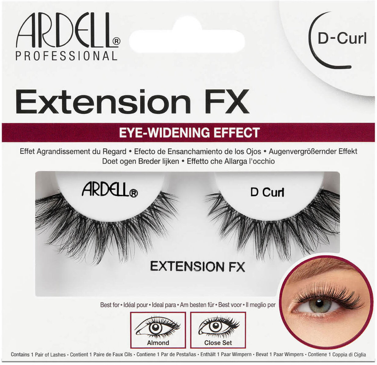 Ardell Extension FX - D Curl