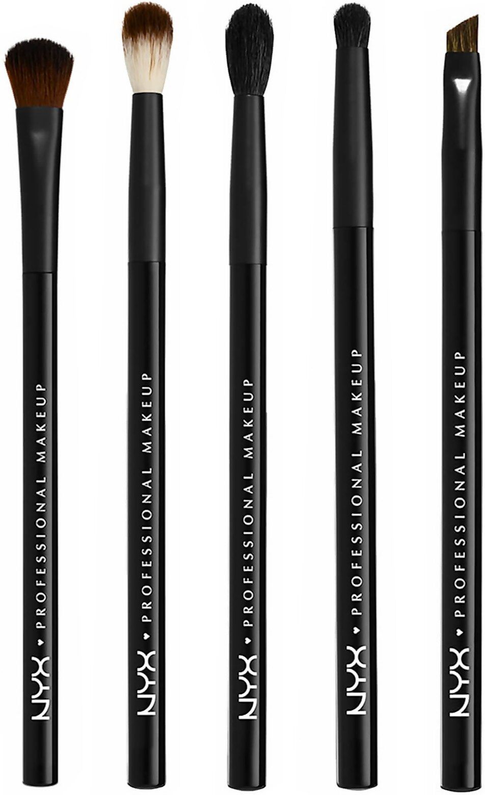 NYX Professional Makeup Brush Set for Eyes