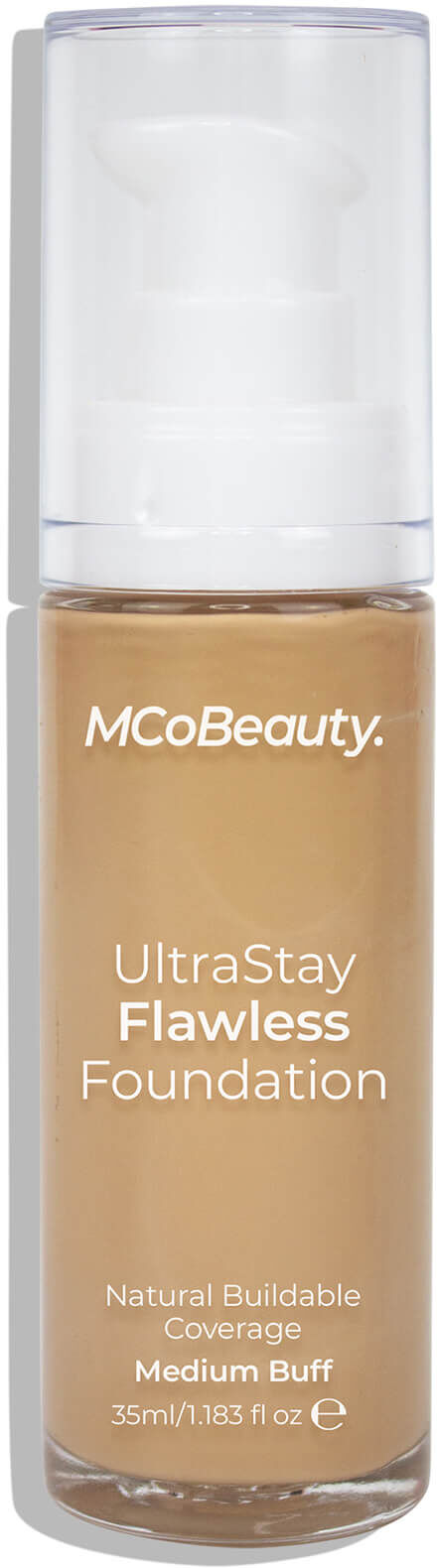 MCoBeauty Ultra Stay Flawless Foundation 35ml (Various Shades) - Medium Buff