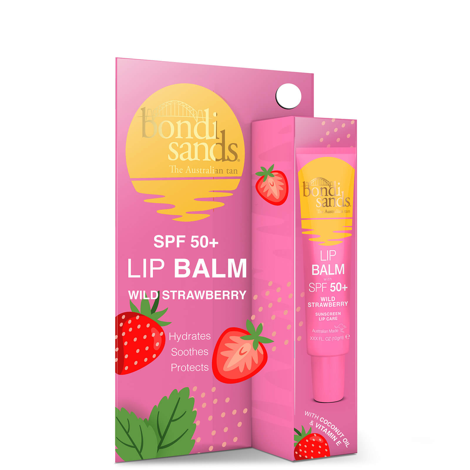 Bondi Sands SPF50+ Strawberry Lip Balm 10g