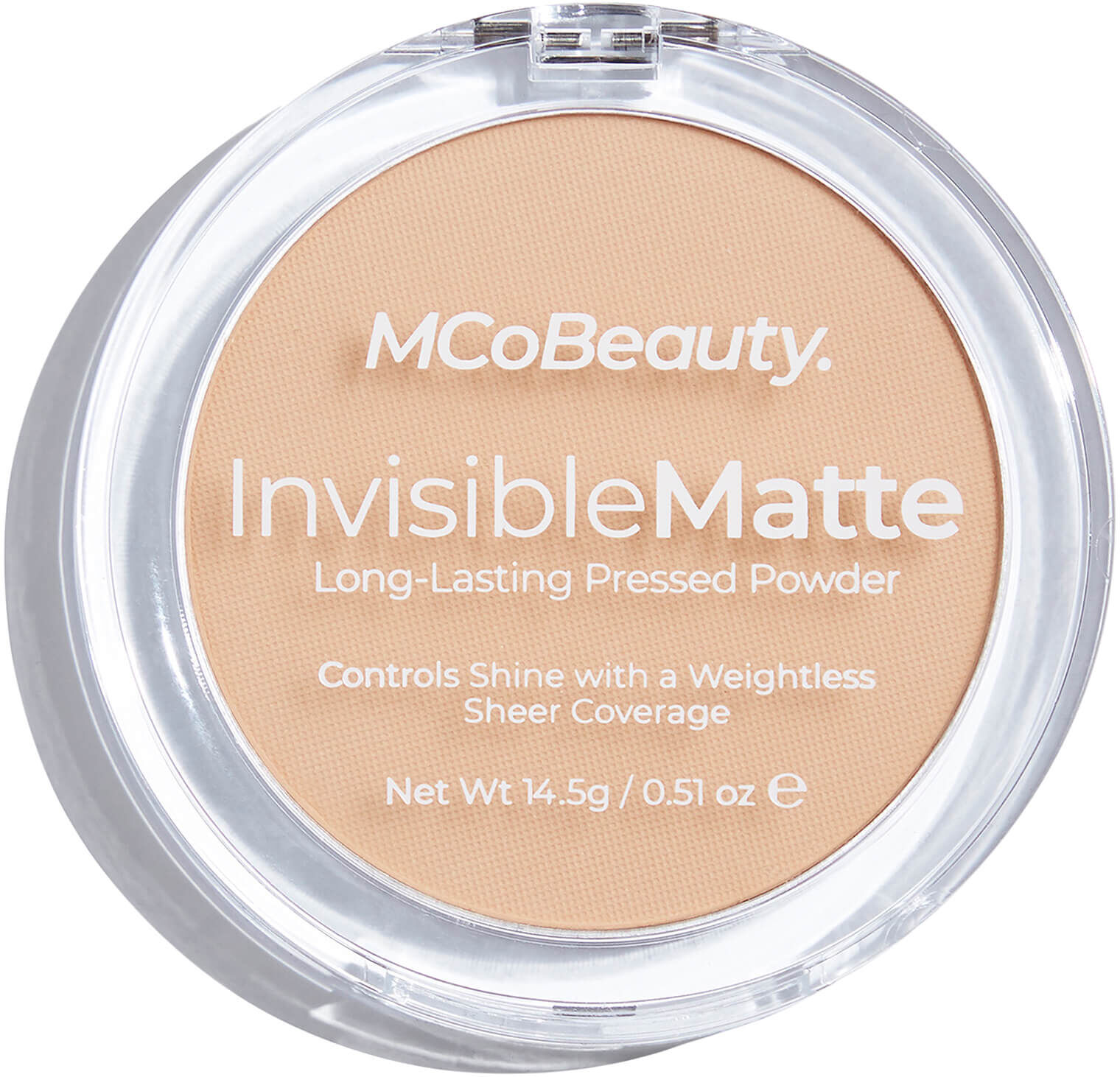 MCoBeauty Invisible Matte Pressed Powder - Translucent 14.5g