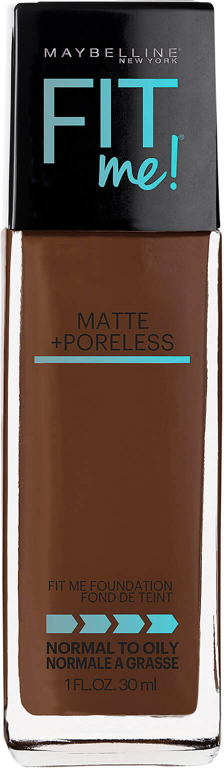 Maybelline Fit Me! Matte and Poreless Mattifying Liquid Foundation 30ml (Various Shades) - 368 Deep Golden