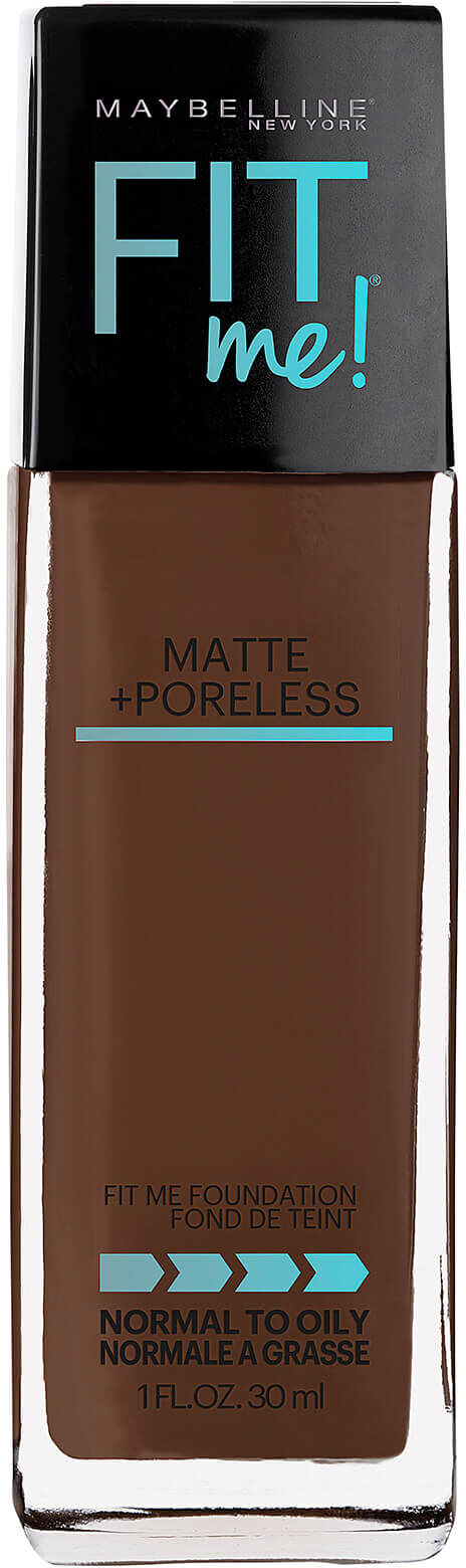 Maybelline Fit Me! Matte and Poreless Mattifying Liquid Foundation 30ml (Various Shades) - 375 Java