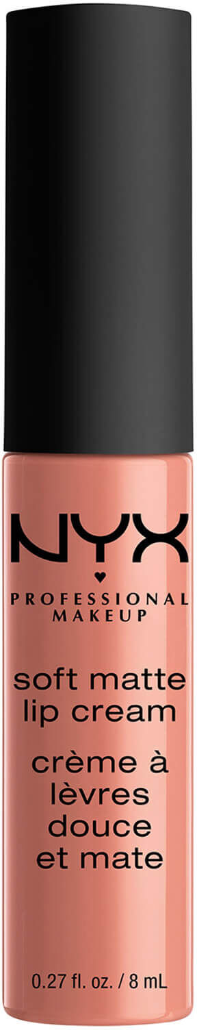 NYX Professional Makeup Soft Matte Lip Cream 8ml (Various Shades) - Stockholm - Mid-tone Beige Pink