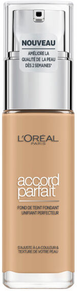 L'Oréal Paris Accord Parfait Fond de Teint Fondant Unifiant Perfecteur 3.D Beige Doré 30ml