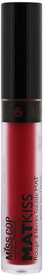 Miss Cop Lèvres Encre Liquide Mat Kiss N°6 Ruby 2ml