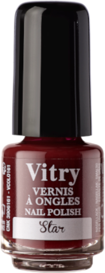 Vitry Vernis à Ongles N°161 Star 4ml