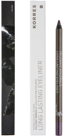 Korres Mineraux Volcaniques Eyeliner Longue Tenue N°04 Purple 1,2ml