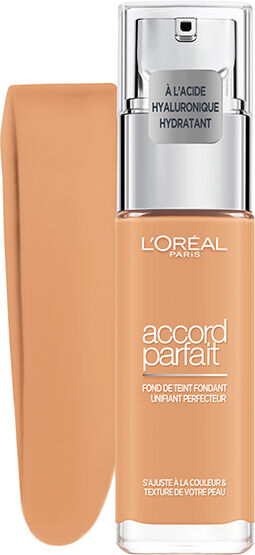 L'Oréal Paris Accord Parfait Fond de Teint Fondant Unifiant Perfecteur 4R/C Rose Pêche 30ml