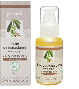 Haut Ségala Haut-Ségala Les Huiles Végétales de Macadamia Vierge Biologique 50ml