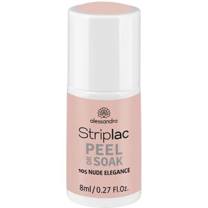 Alessandro Gel-Nagellack »Striplac 2.0 Nu«, LED-Nagelgel natur