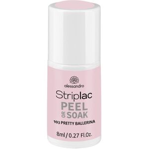 Alessandro Gel-Nagellack »Striplac 2.0 Pr«, LED-Nagelgel natur