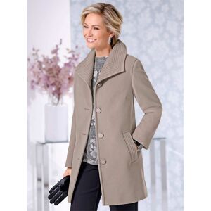 Classic Wolljacke, ohne Kapuze sesam  24