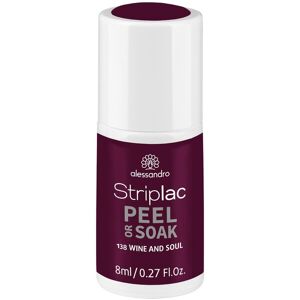 Alessandro Gel-Nagellack »Striplac 2.0 Wi«, LED-Nagelgel dunkellila Größe