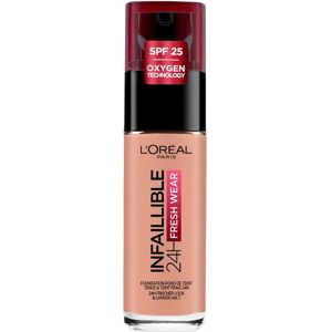 L'Oreal - Infaillible 24h Fresh Wear, 24h, 30 Ml,  Rose Sun