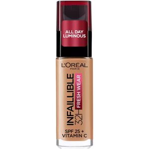 L'Oreal - Infaillible 32h Fresh Wear Make-Up, 30 Ml,  Honey Bisque