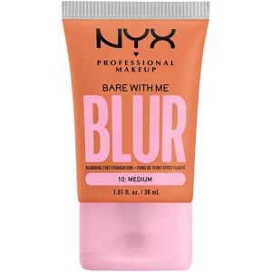 Nyx-Professional-Makeup - Bare With Me Blur Tint Foundation, Lt Ivory, 30 Ml,  Medium