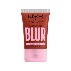 Nyx-Professional-Makeup - Bare With Me Blur Tint Foundation, Lt Ivory, 30 Ml,  Deep Bronze