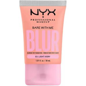 Nyx-Professional-Makeup - Bare With Me Blur Tint Foundation, Lt Ivory, 30 Ml,  Ivory