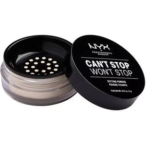 Nyx-Professional-Makeup - Setting Powder Can'T Stop Won'T Stop, 6 G, Light