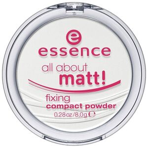 Essence All About Matt! Fixing Compact Powder Fixing Spray & Fixierpuder 8 g WHITE