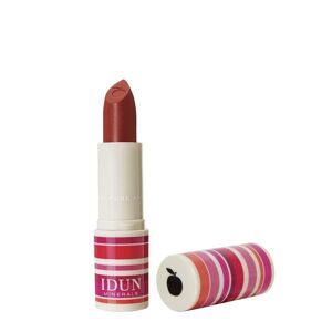 IDUN Minerals Lipstick Jungfrubär varm roströd (1 Stück)