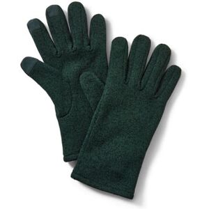 Tchibo Strickfleece-Handschuhe Polyester Grün 9,5 female