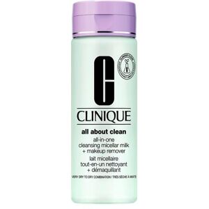 Clinique All About Clean All-in-One Cleansing Micellar Milk + Makeup Remover (trockene Haut) 200 ml