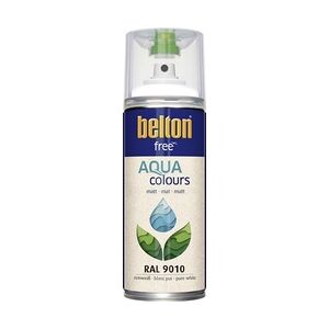 Belton free Lackspray Acryl-Wasserlack 400 ml reinweiß matt