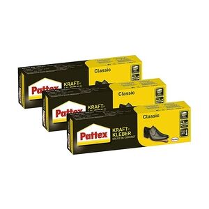 Pattex Kraftkleber Classic, extrem starker Kleber Alleskleber (3x 125 g)