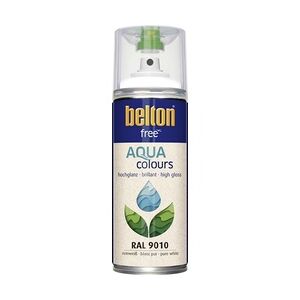 Belton Free Lackspray Acryl-Wasserlack 400 ml reinweiß hochglanz