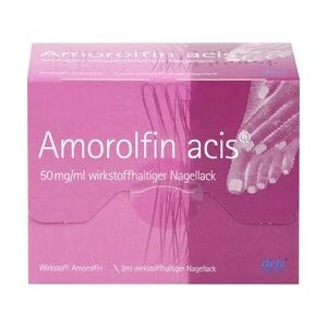 acis Arzneimittel AMOROLFIN acis 50 mg/ml wirkstoffhalt.Nagellack Nagelpilz 003 l