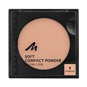 Manhattan Soft Compact Puder 9 g Nr. 9 - Chocolat