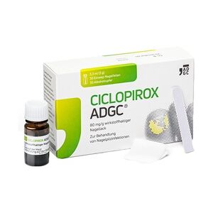 Zentiva Pharma GmbH CICLOPIROX ADGC 80mg/g Wirkstoffhaltiger Nagellack 3.3 Milliliter